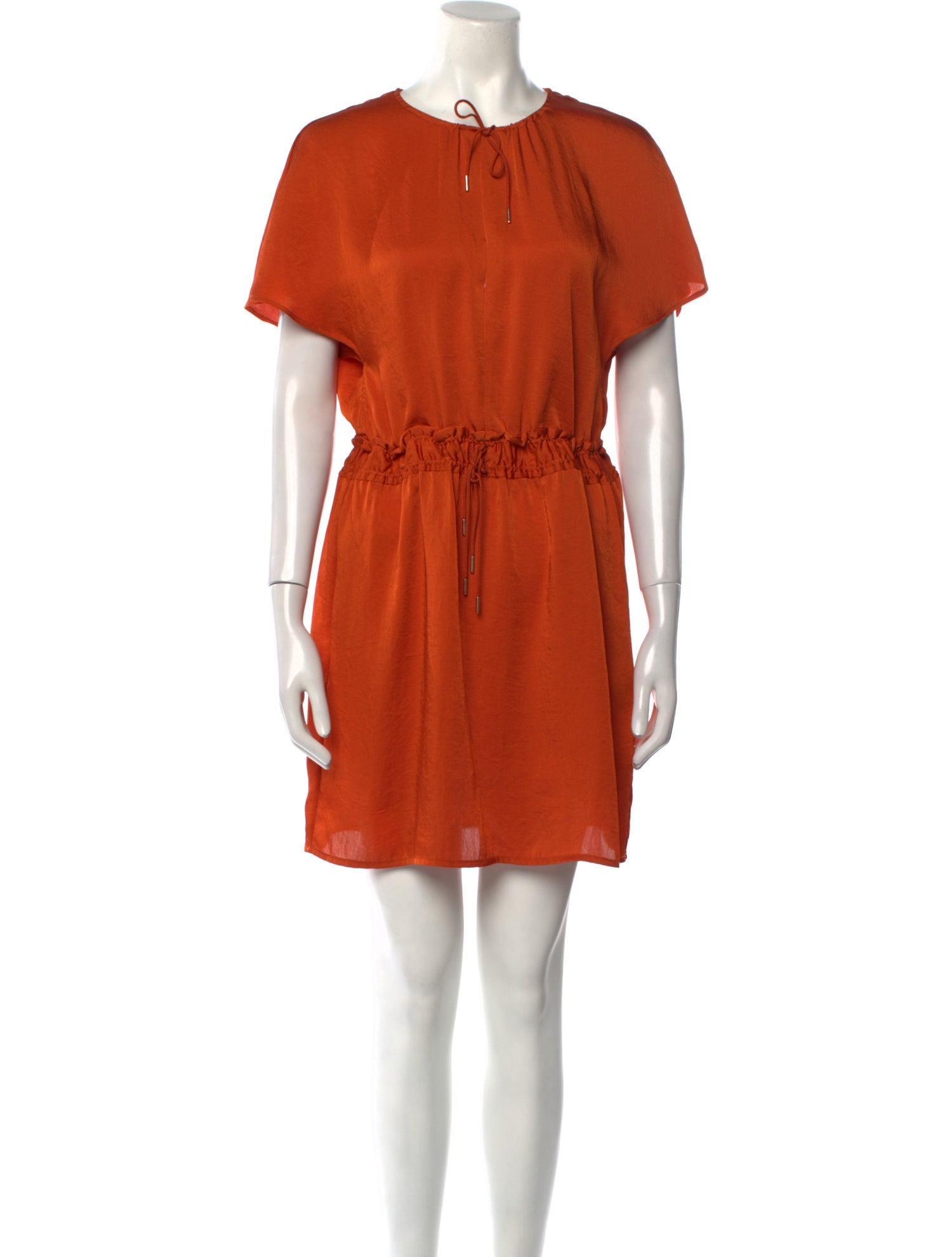 Maje Crew Neck Mini Dress