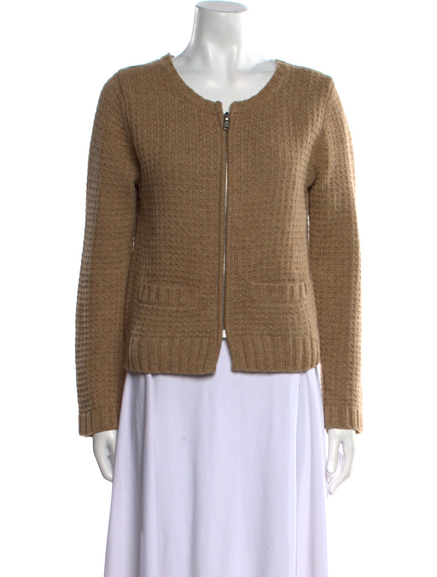 Maje Wool Scoop Neck Sweater