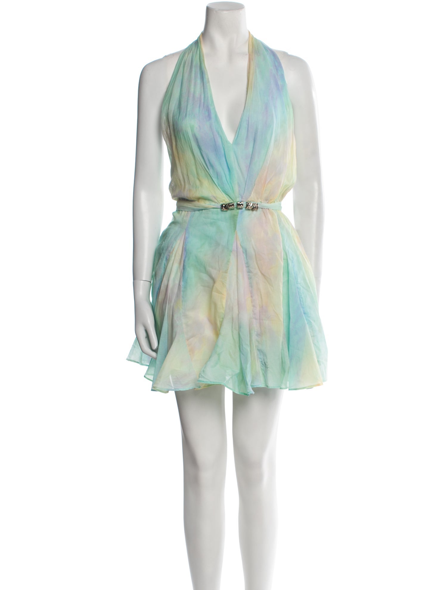 Maje Printed Mini Dress