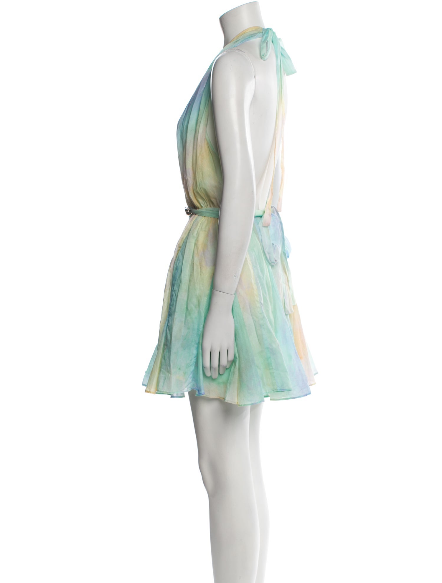 Maje Printed Mini Dress