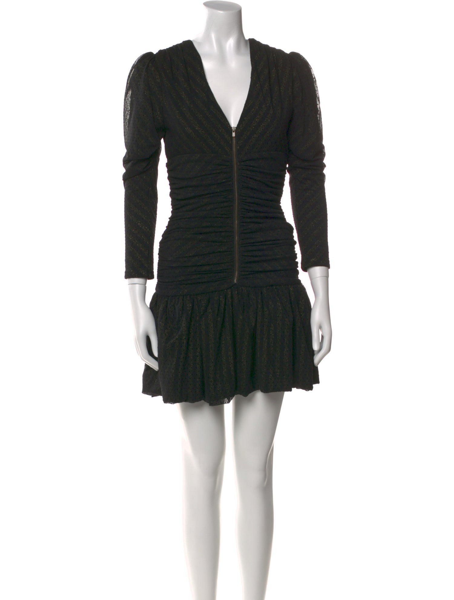 Maje V-Neck Mini Dress w/ Tags