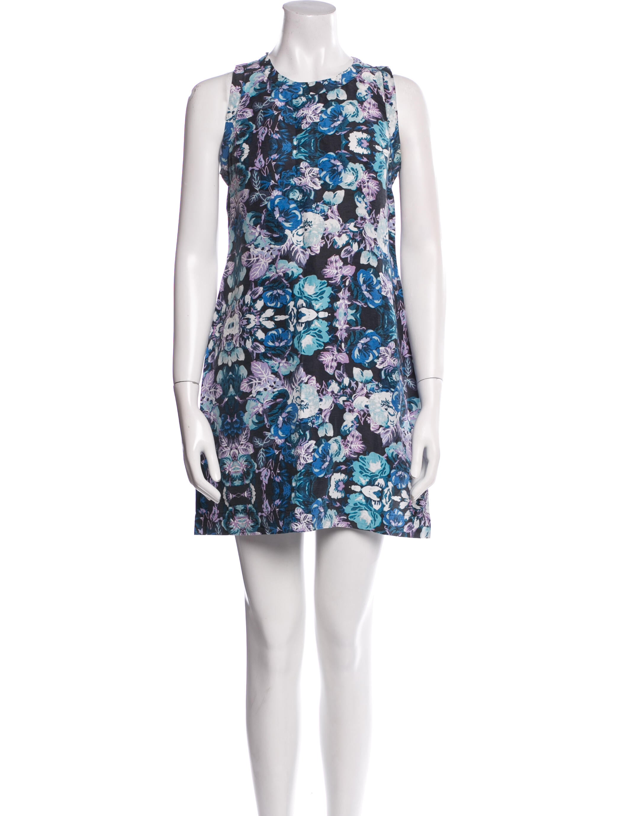 Maje Linen Mini Dress