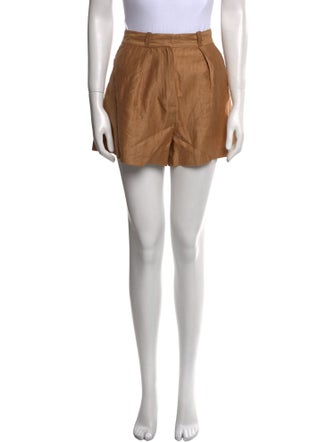 Maje Linen Mini Shorts