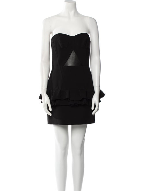 Maje Strapless Mini Dress