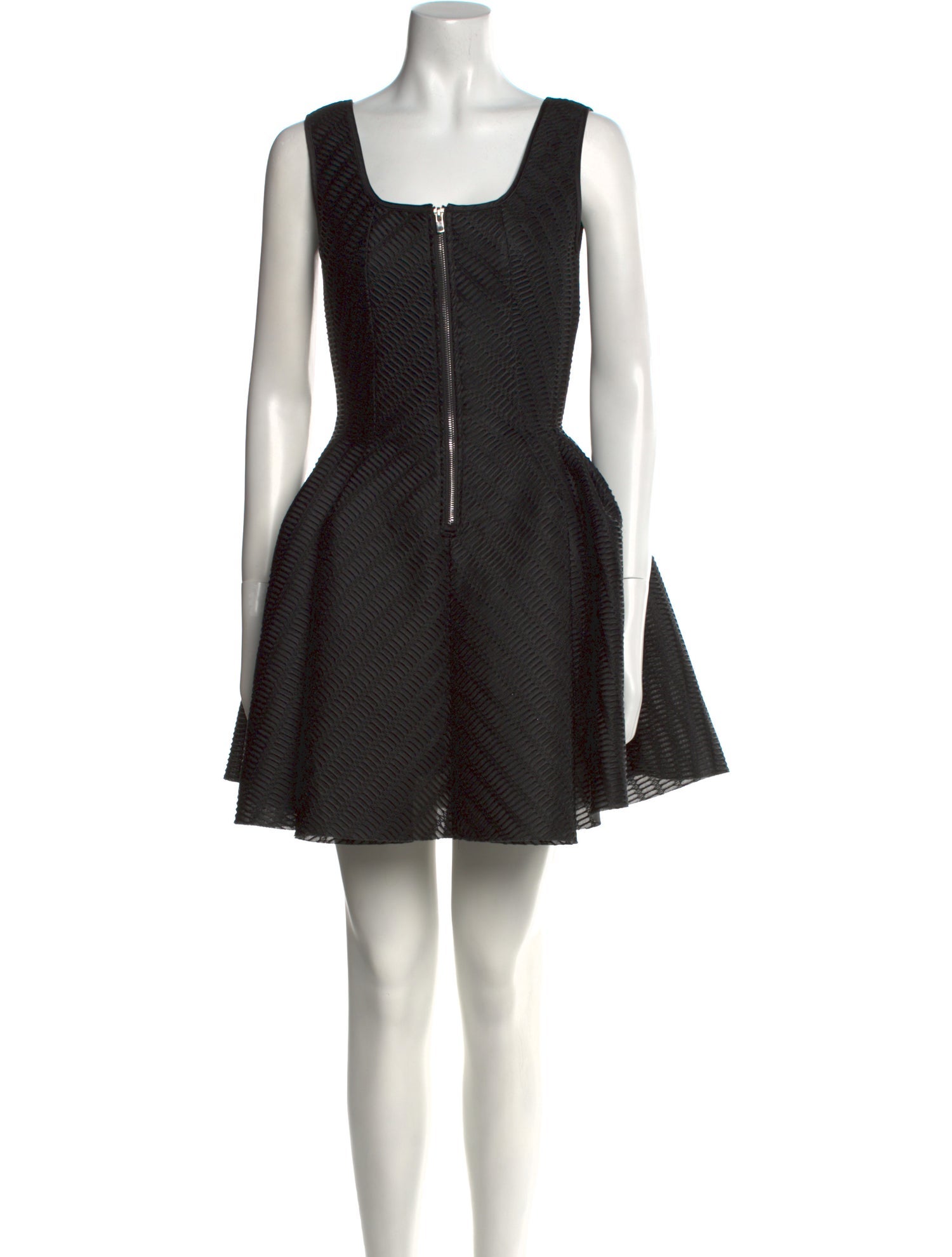 Maje Square Neckline Mini Dress