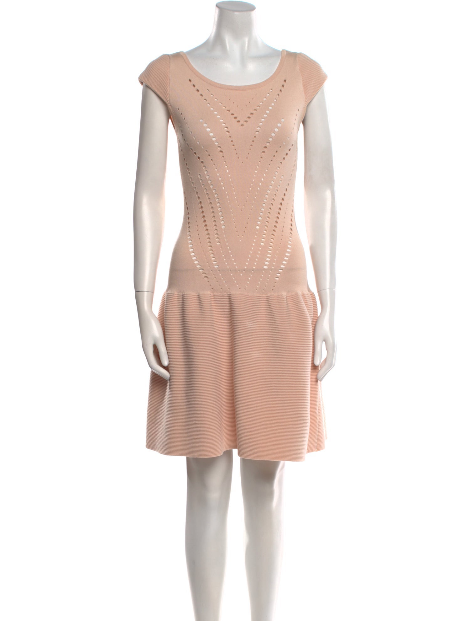 Maje Striped Mini Dress