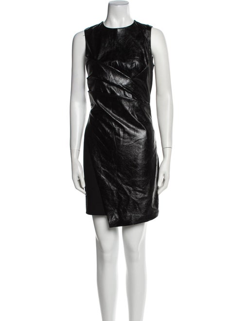 Maje Crew Neck Mini Dress