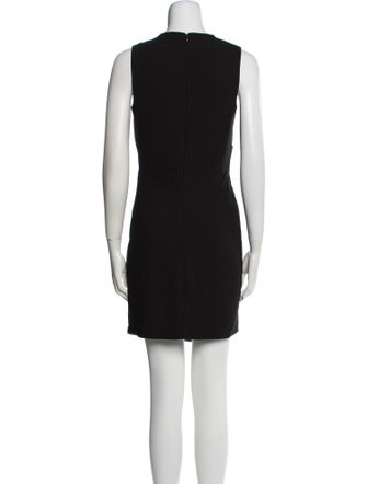 Maje Crew Neck Mini Dress