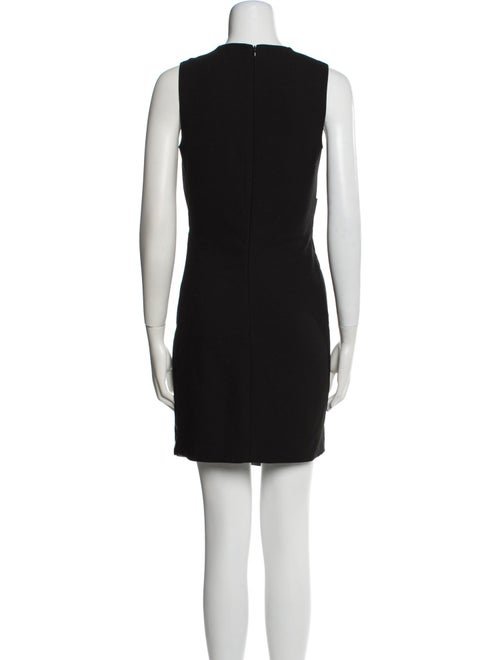 Maje Crew Neck Mini Dress