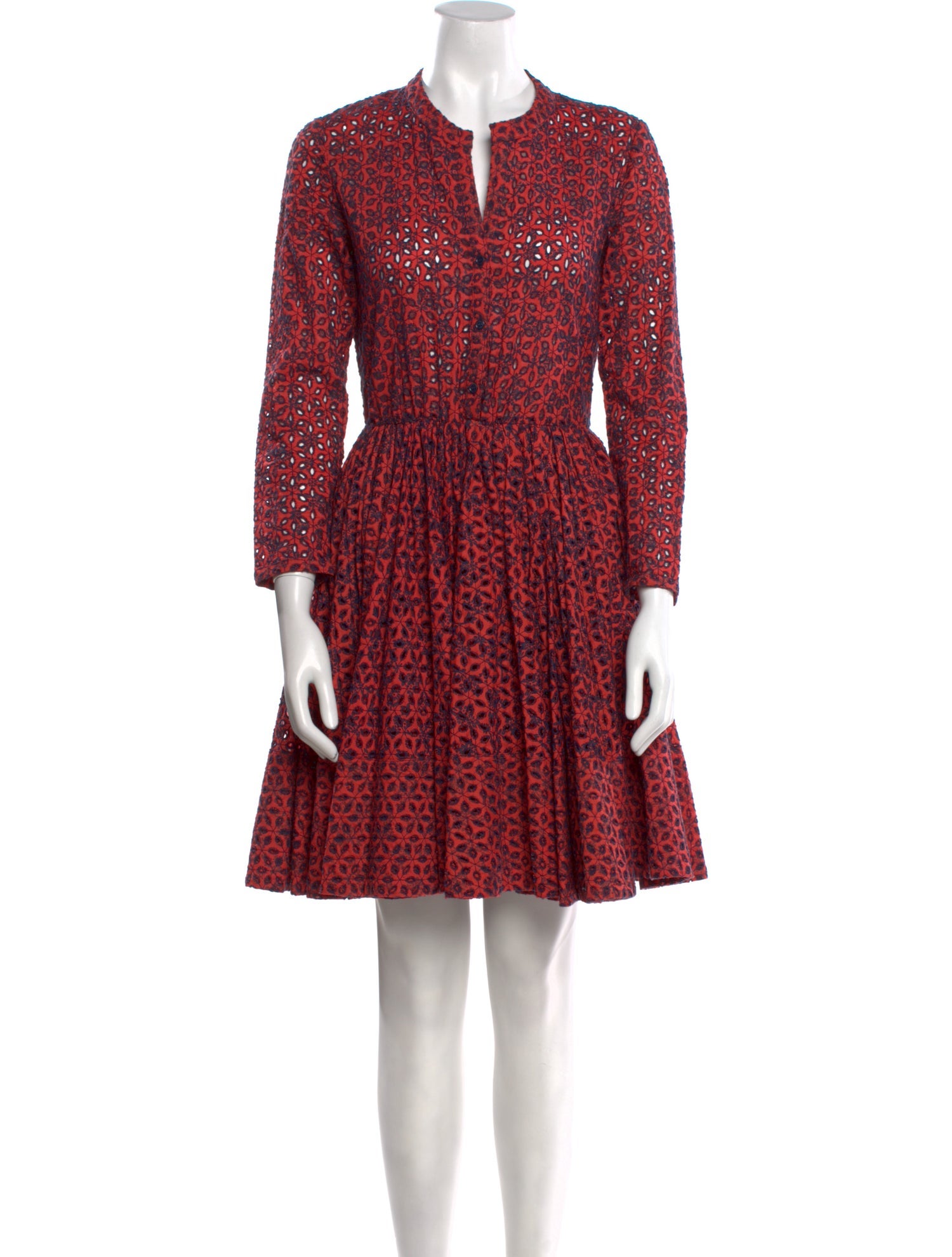 Maje Floral Print Mini Dress