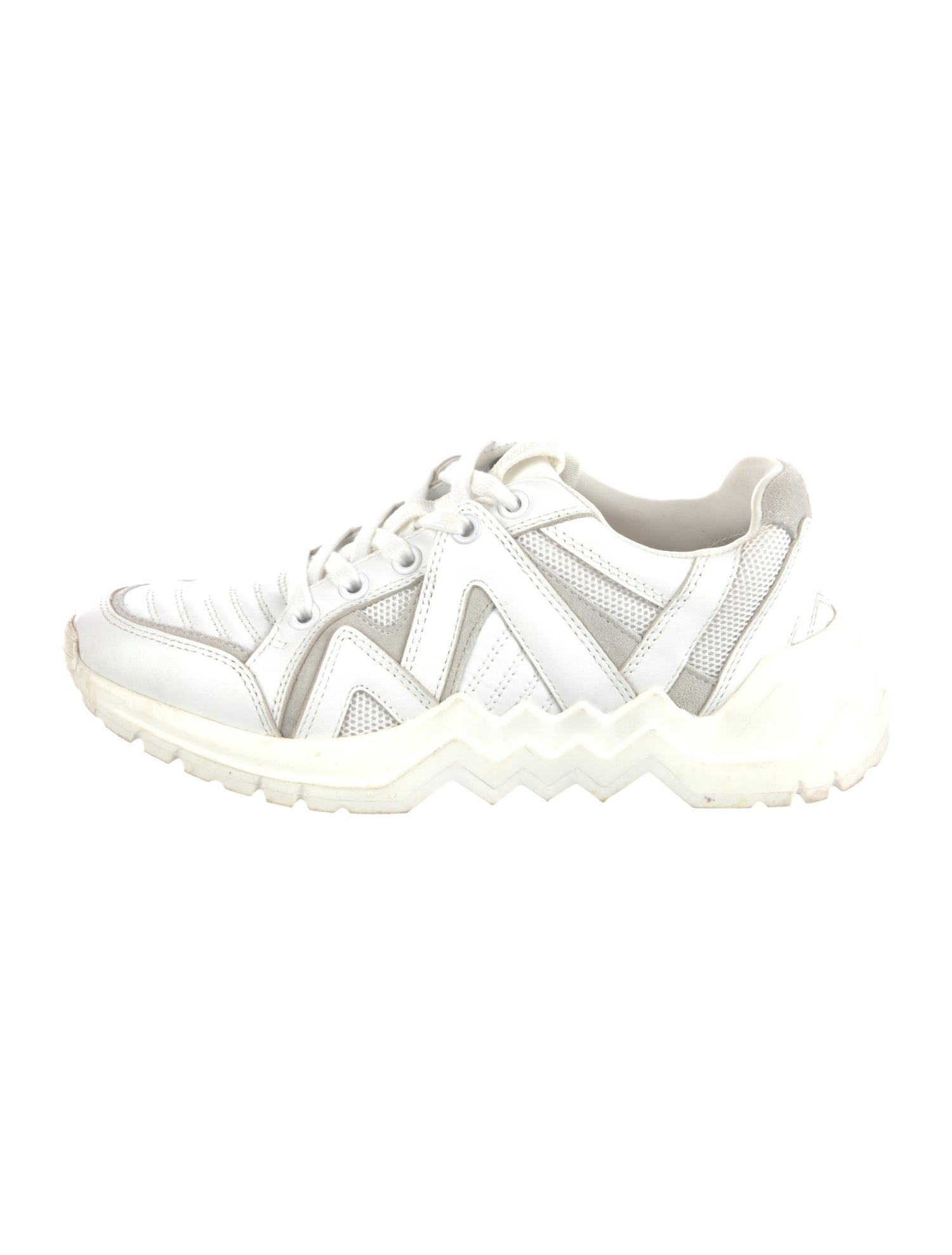 Maje Leather Sneakers