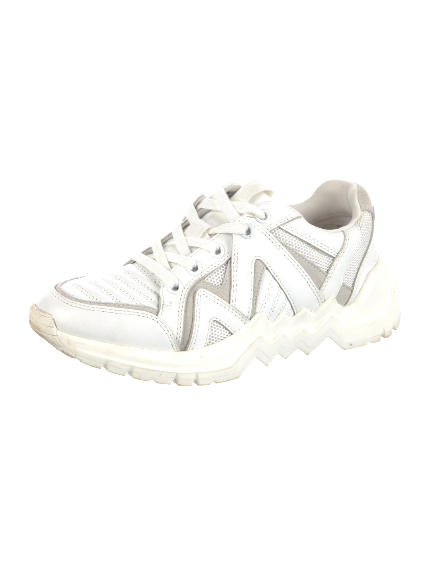 Maje Leather Sneakers