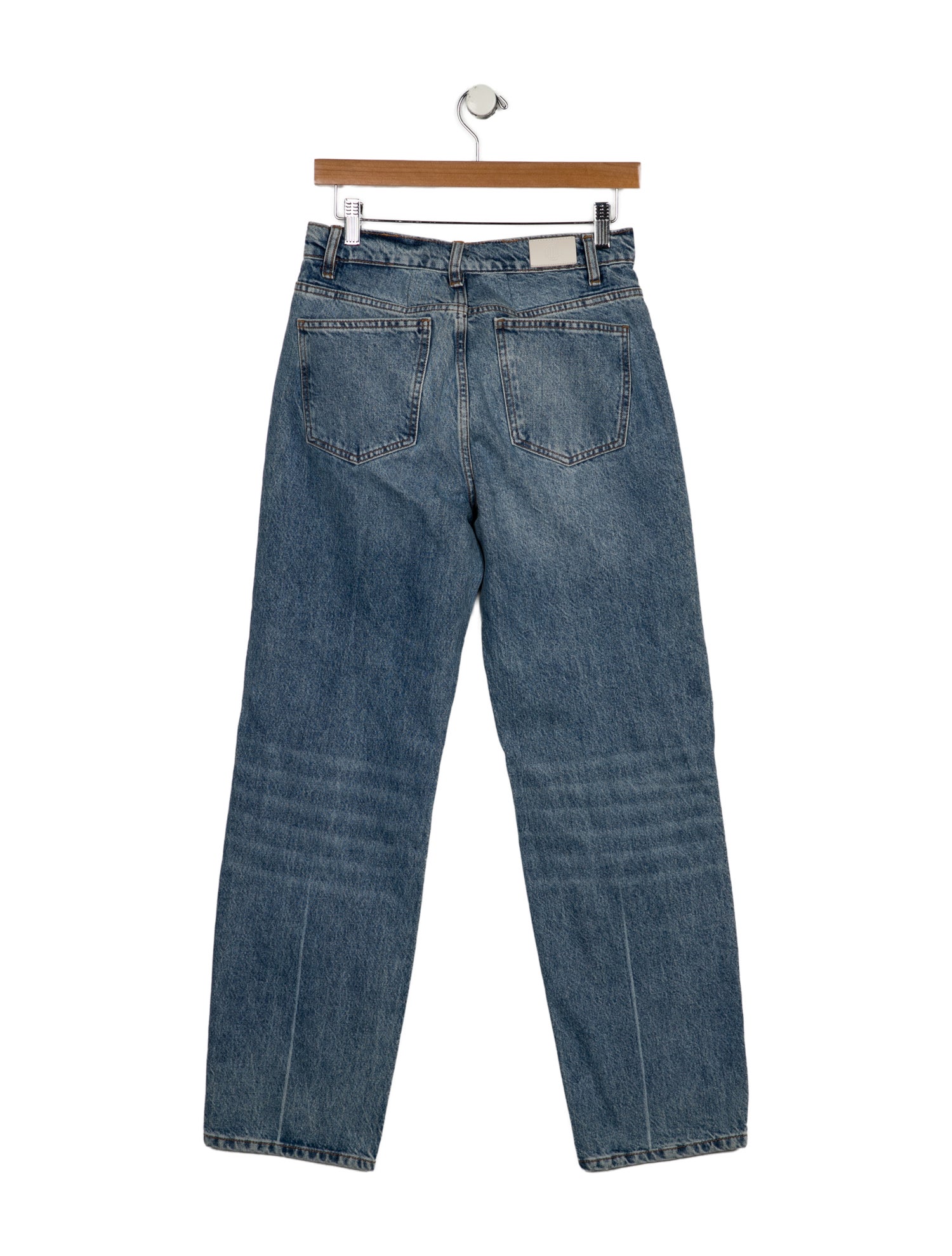 Maje High-Rise Straight Leg Jeans