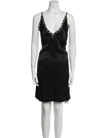 Maje Lace Trim Embellishment Dress Set