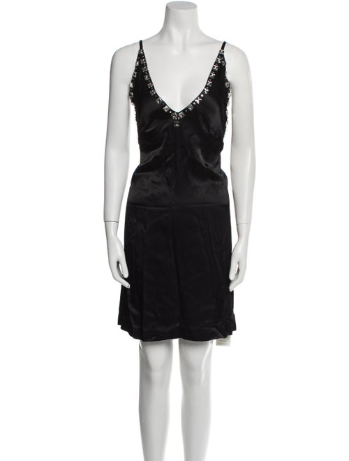 Maje Lace Trim Embellishment Dress Set