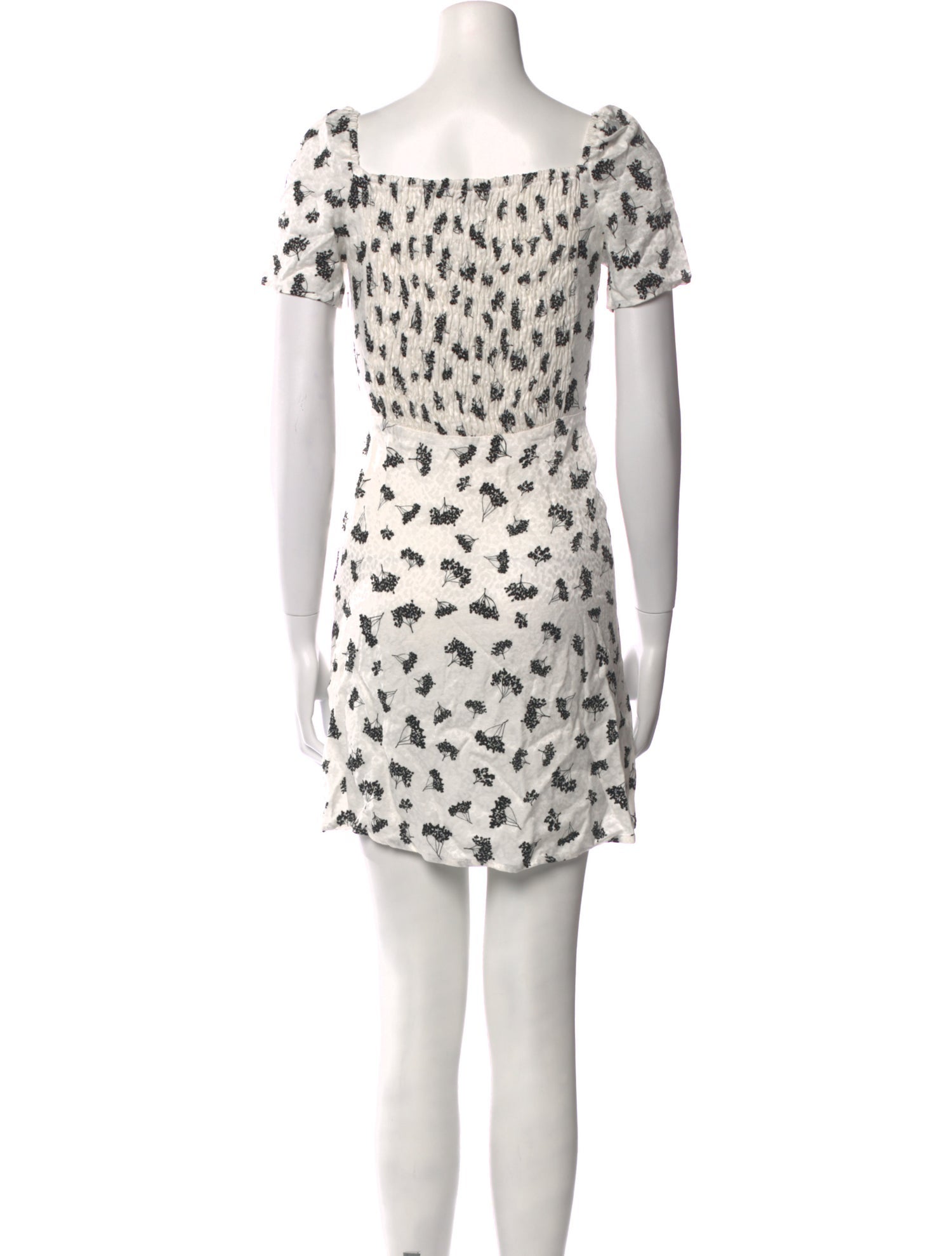 Maje Printed Mini Dress