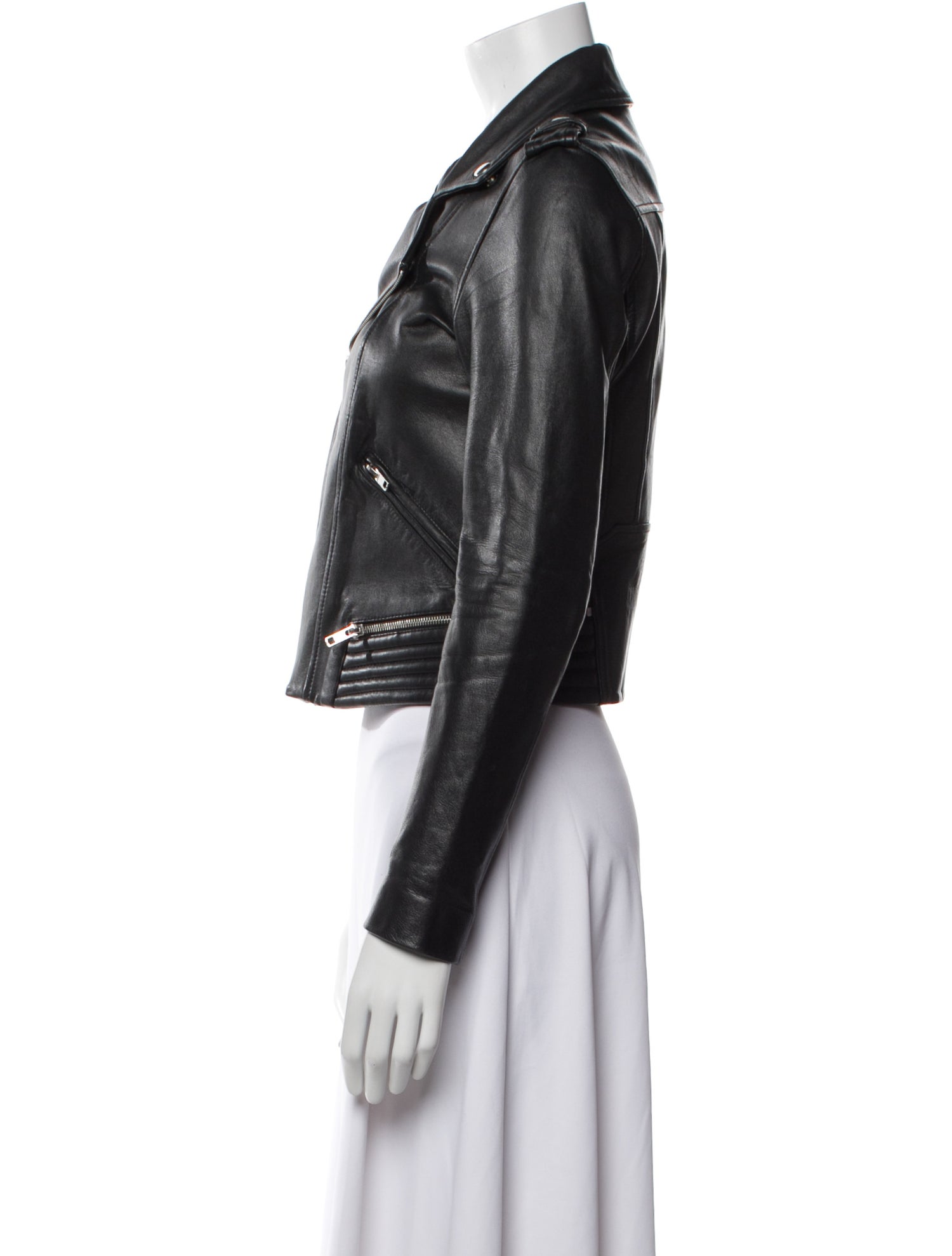 Maje Leather Biker Jacket