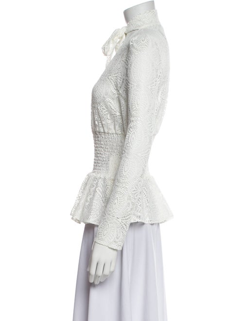 Maje Lace Lace Pattern Blouse