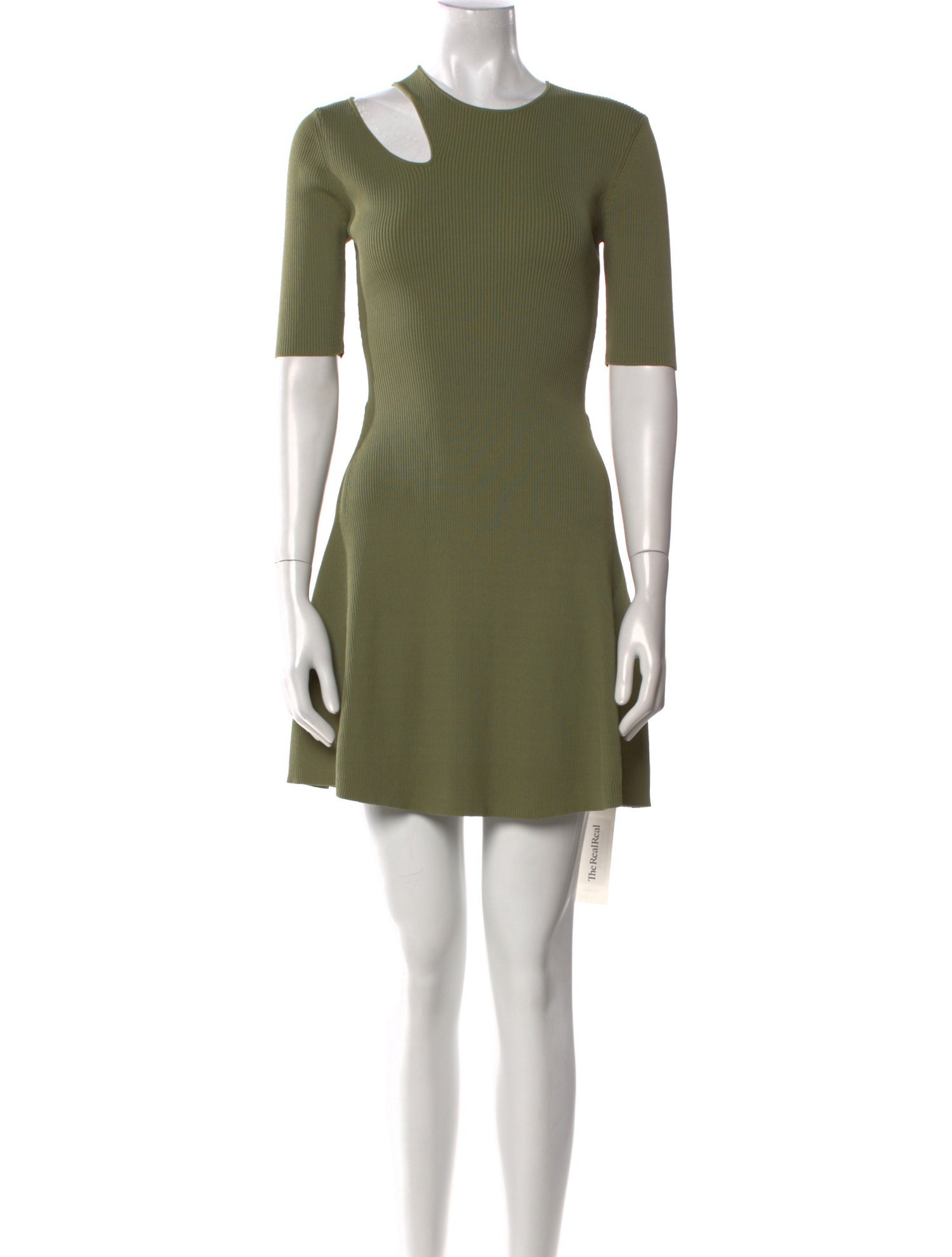 Maje Crew Neck Mini Dress