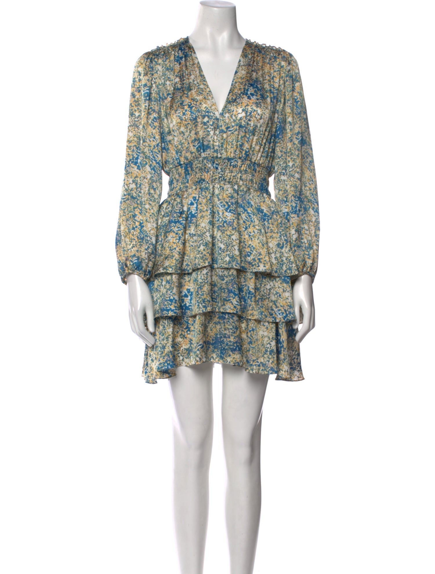 Maje Printed Mini Dress