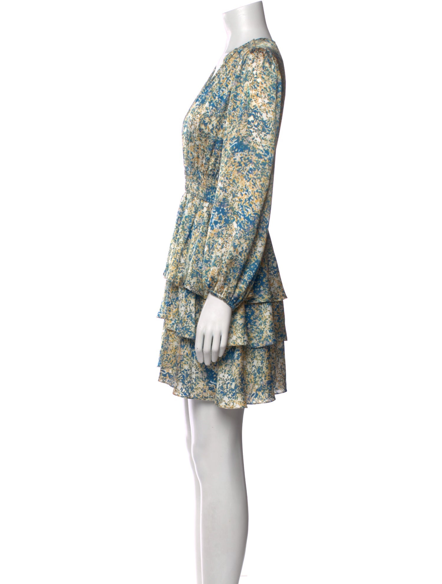 Maje Printed Mini Dress