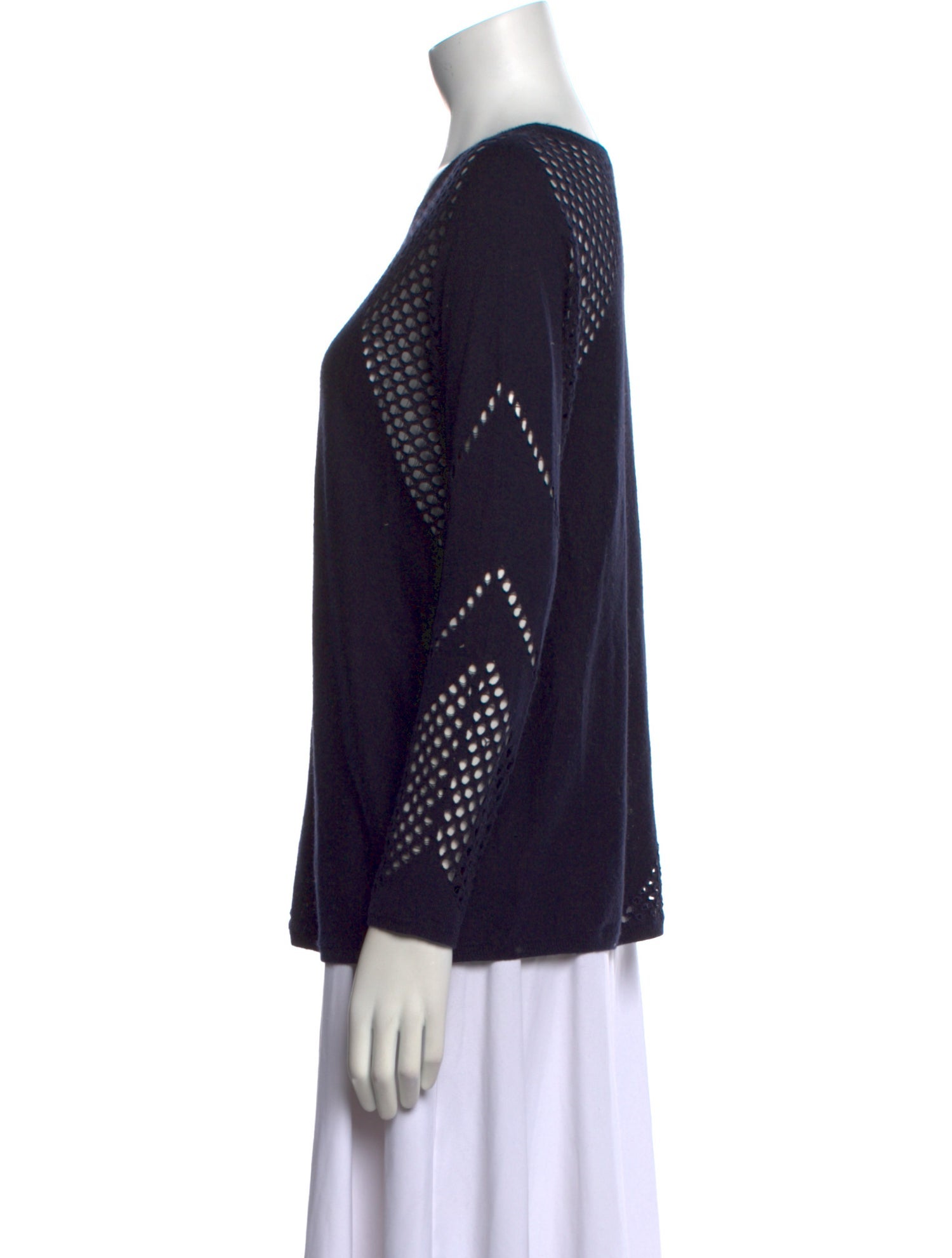 Maje Silk Printed Sweater