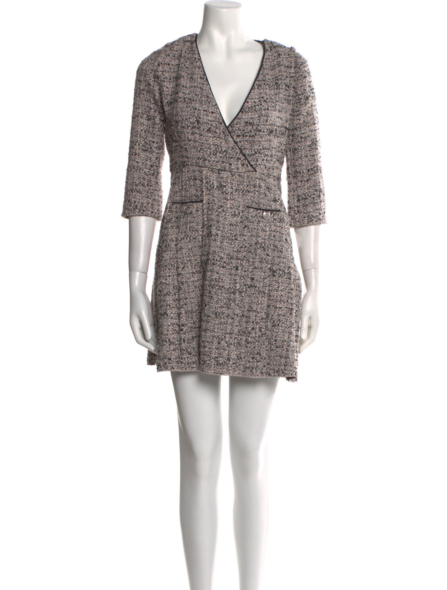 Maje Printed Mini Dress w/ Tags