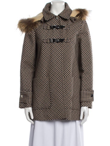 Maje Coats Printed Coat M