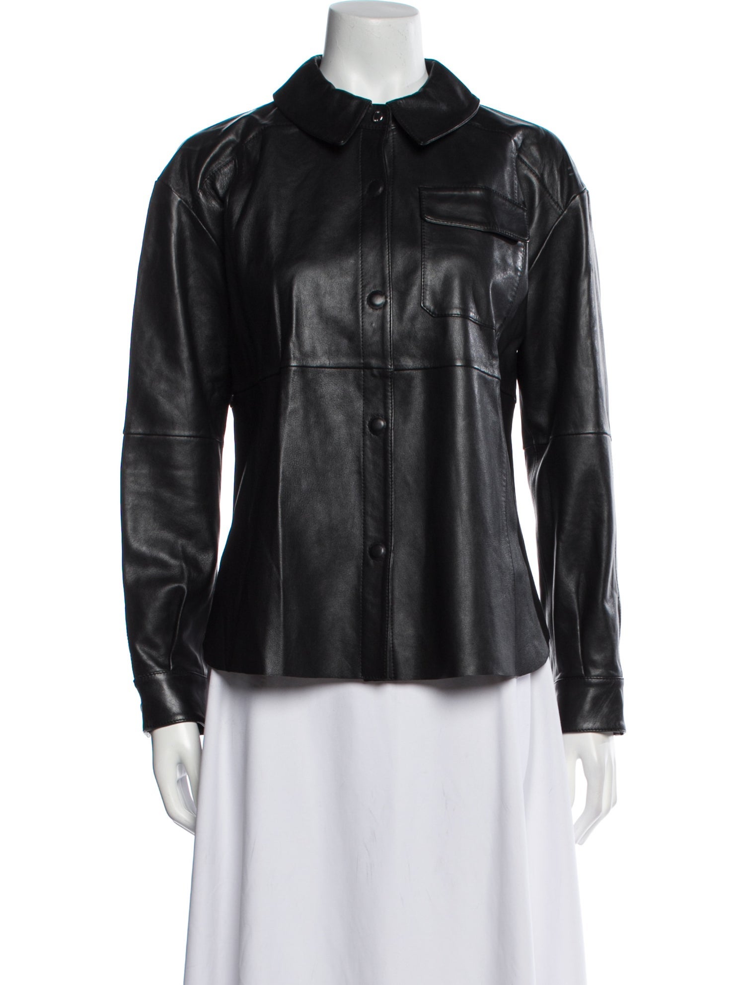 Maje Leather Biker Jacket