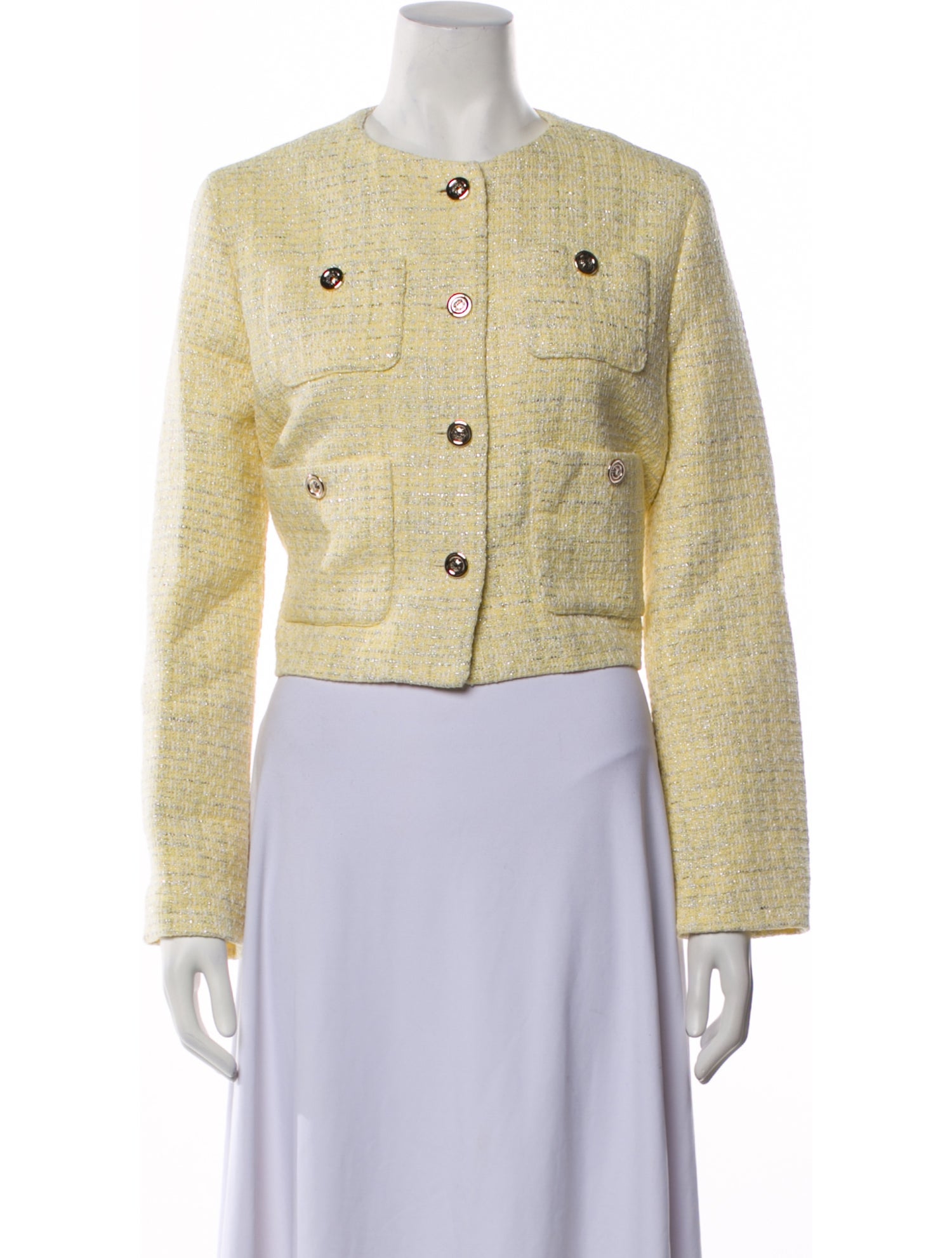 Maje Tweed Pattern Evening Jacket w/ Tags