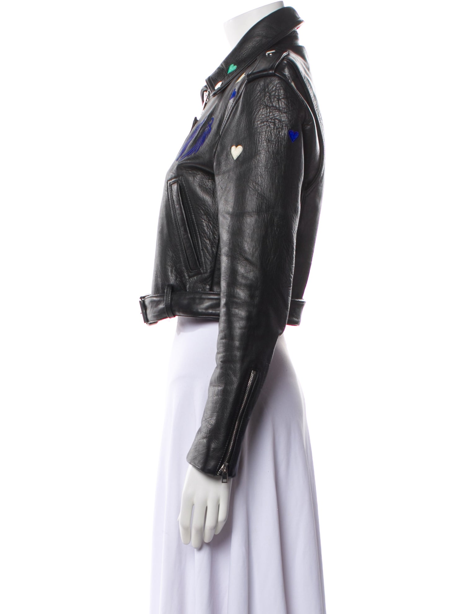 Maje Leather Biker Jacket