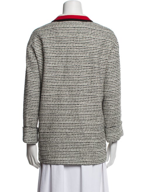 Maje Tweed Pattern Jacket