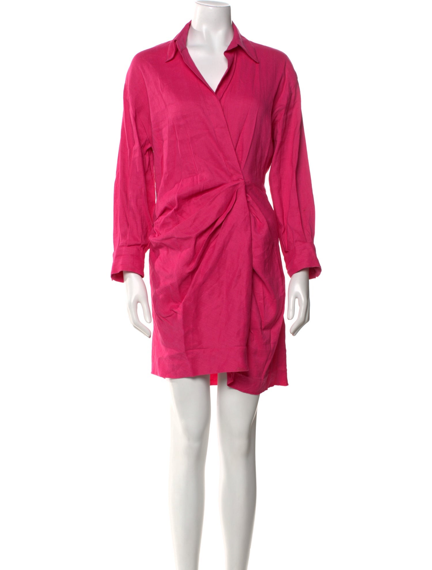 Maje Linen Mini Dress