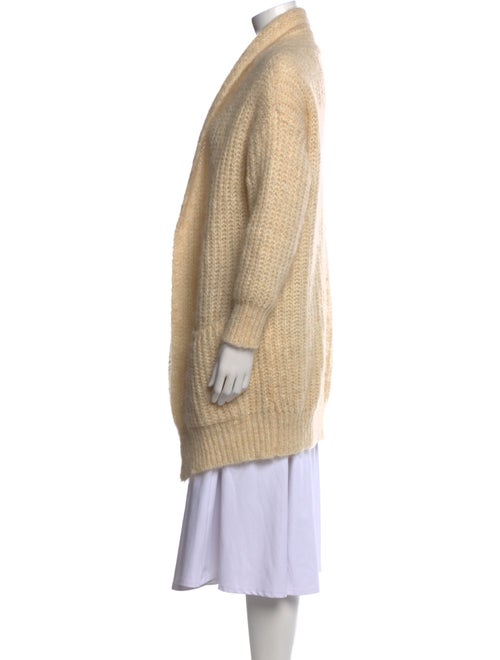 Maje Mohair Open Front Sweater