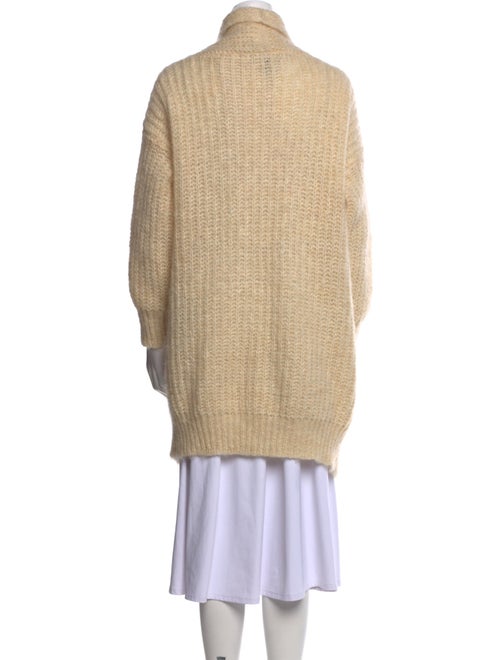 Maje Mohair Open Front Sweater
