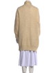 Maje Mohair Open Front Sweater