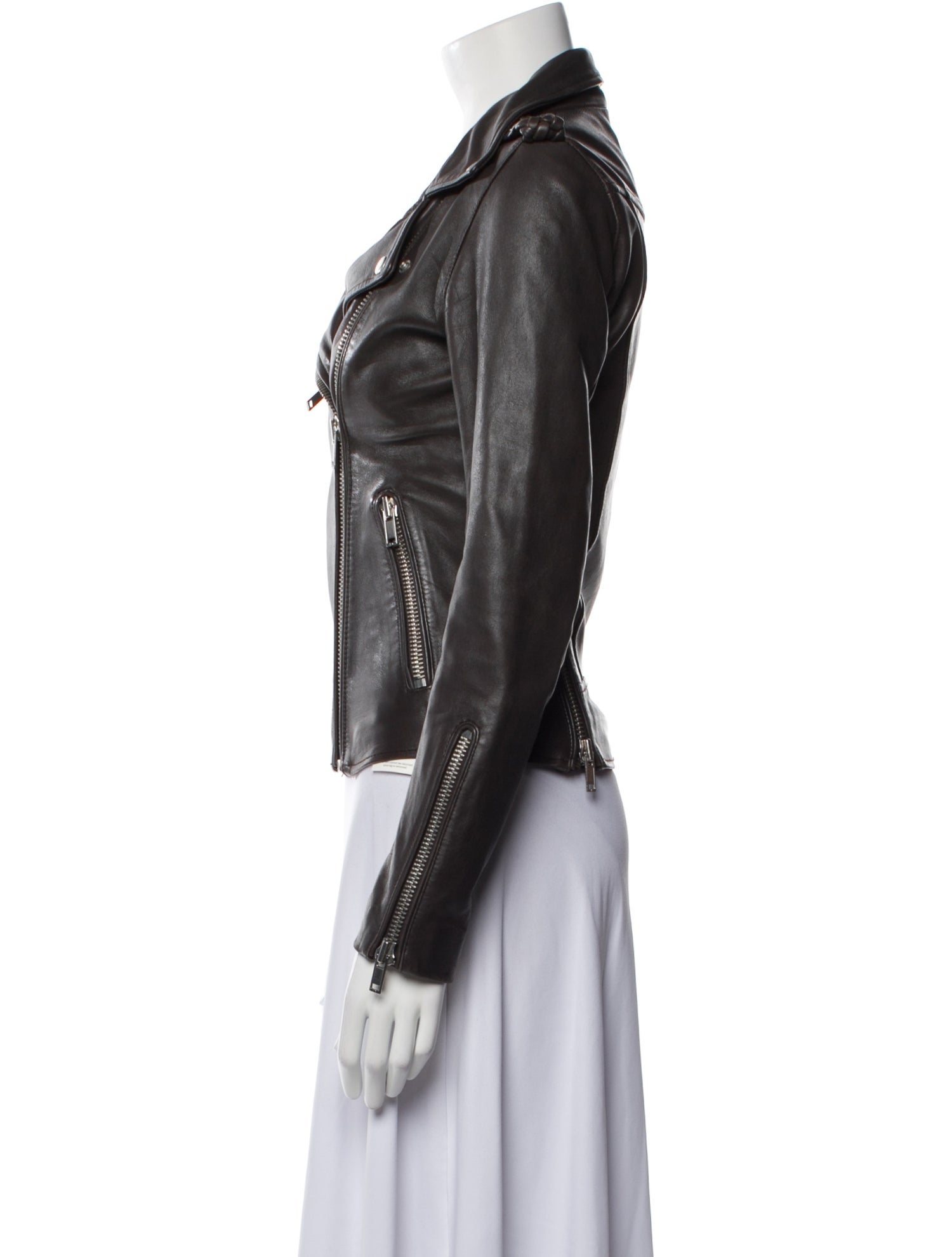 Maje Leather Biker Jacket