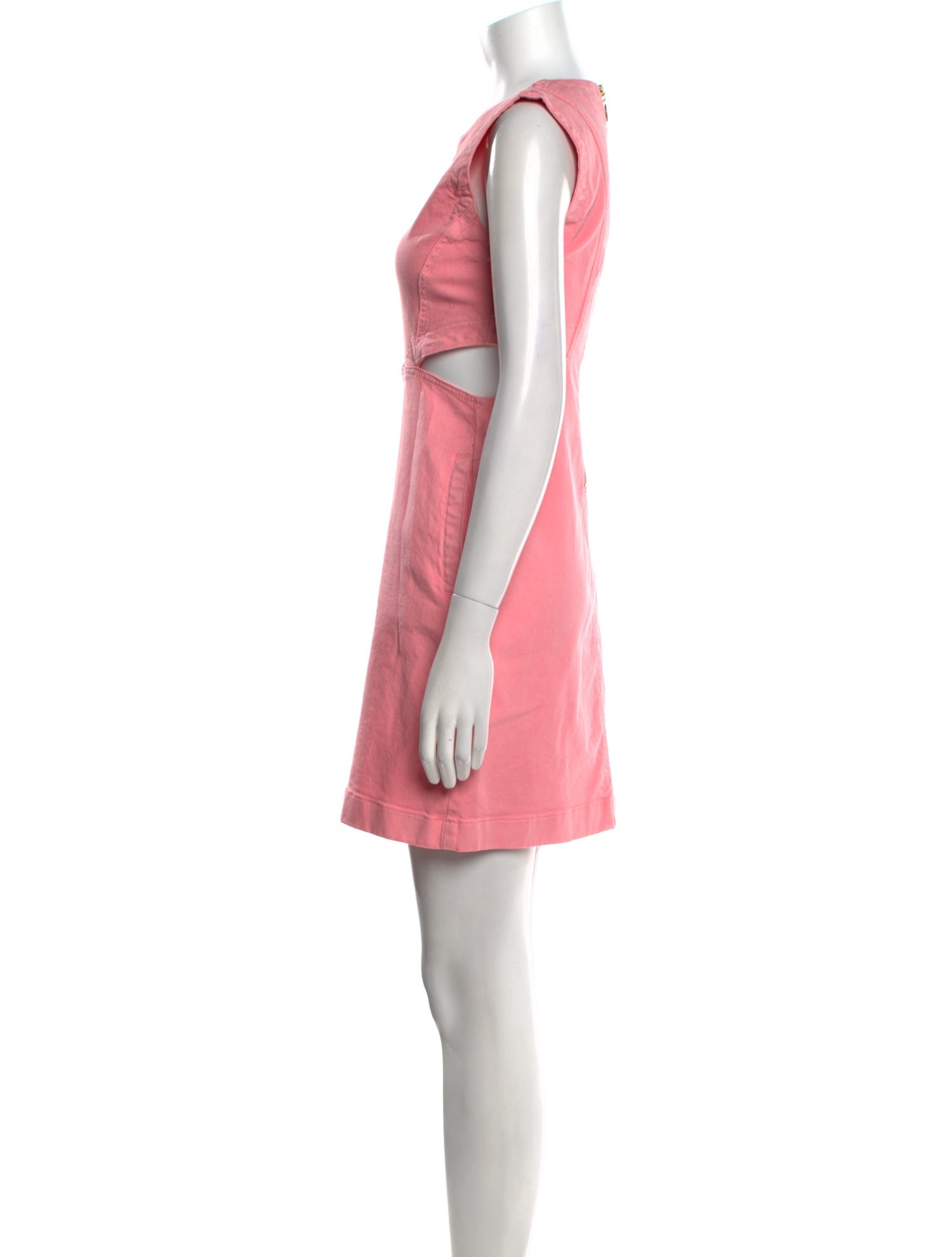 Maje Crew Neck Mini Dress