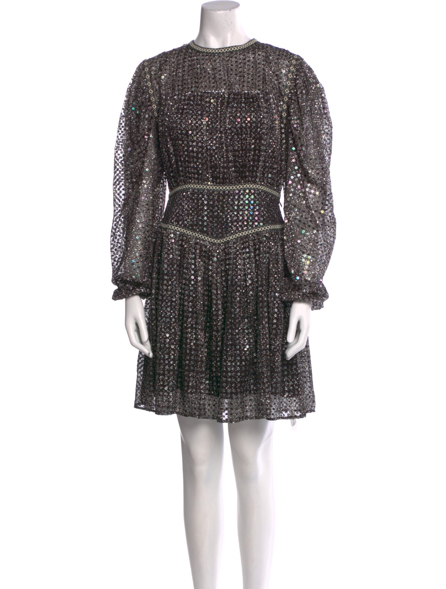 Maje Printed Mini Dress w/ Tags