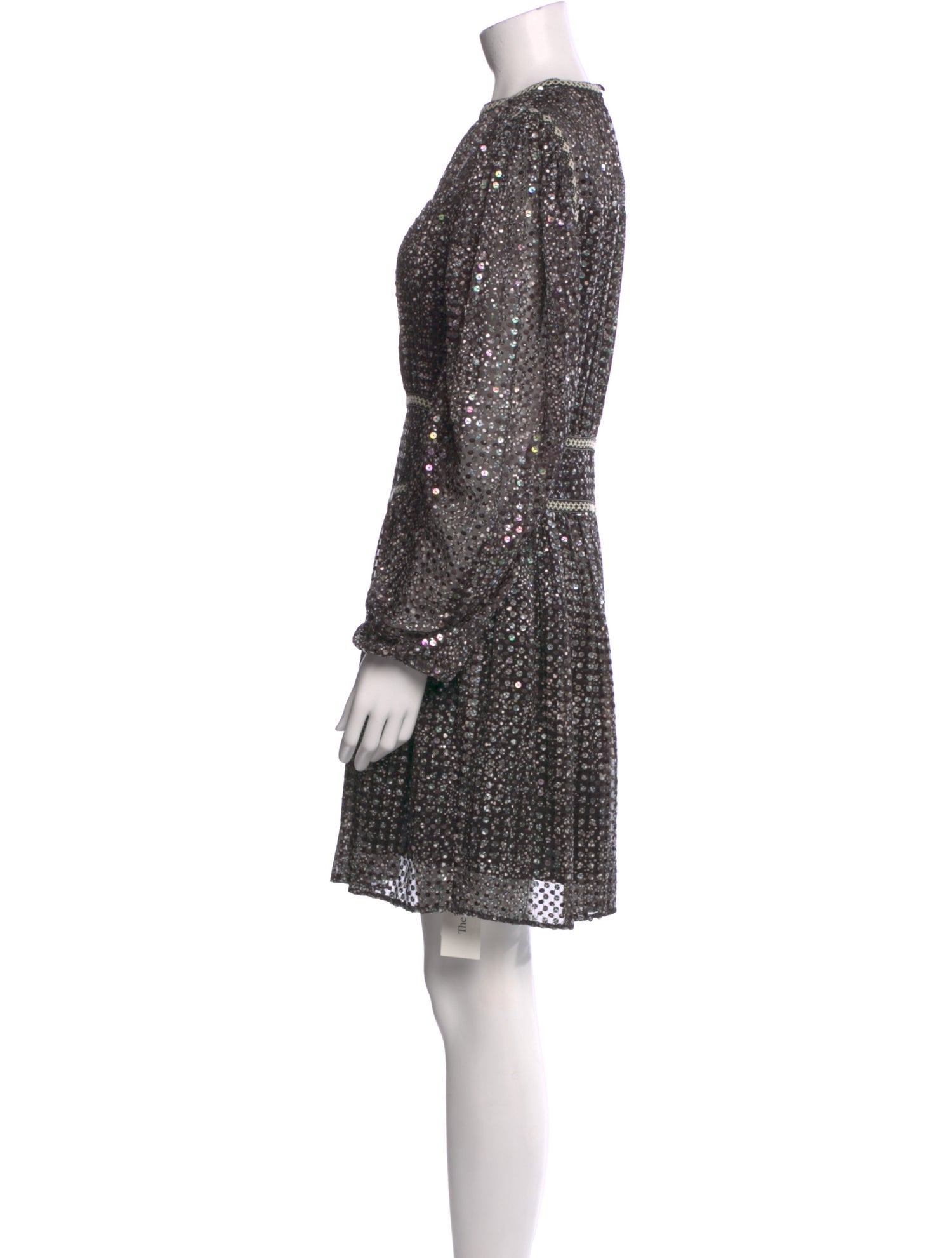 Maje Printed Mini Dress w/ Tags