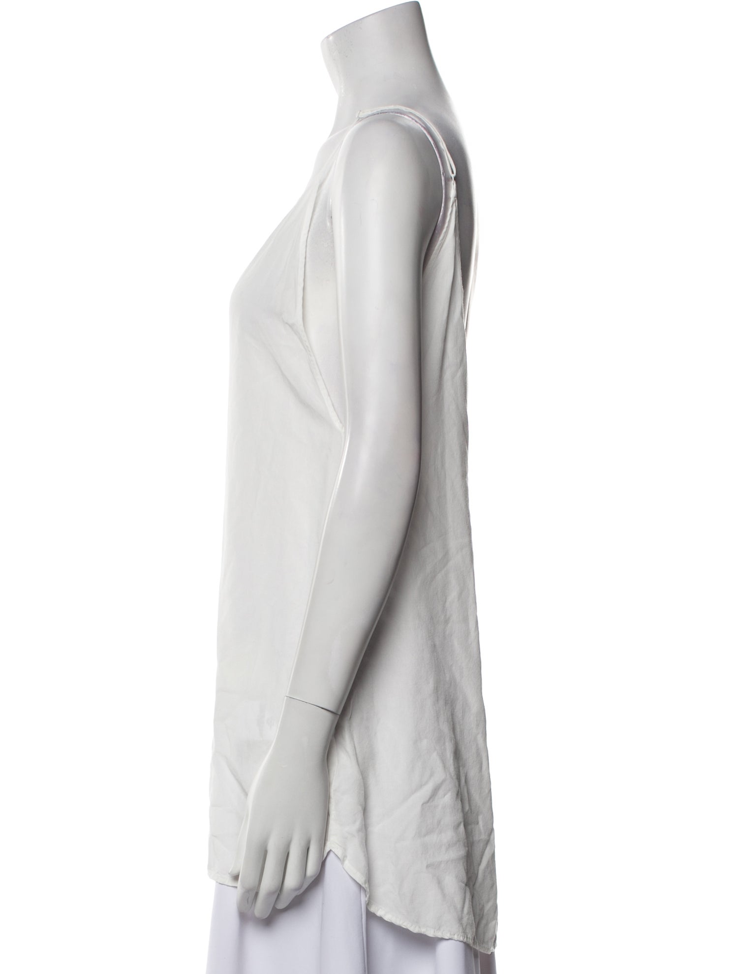 Maje V-Neck Sleeveless Top