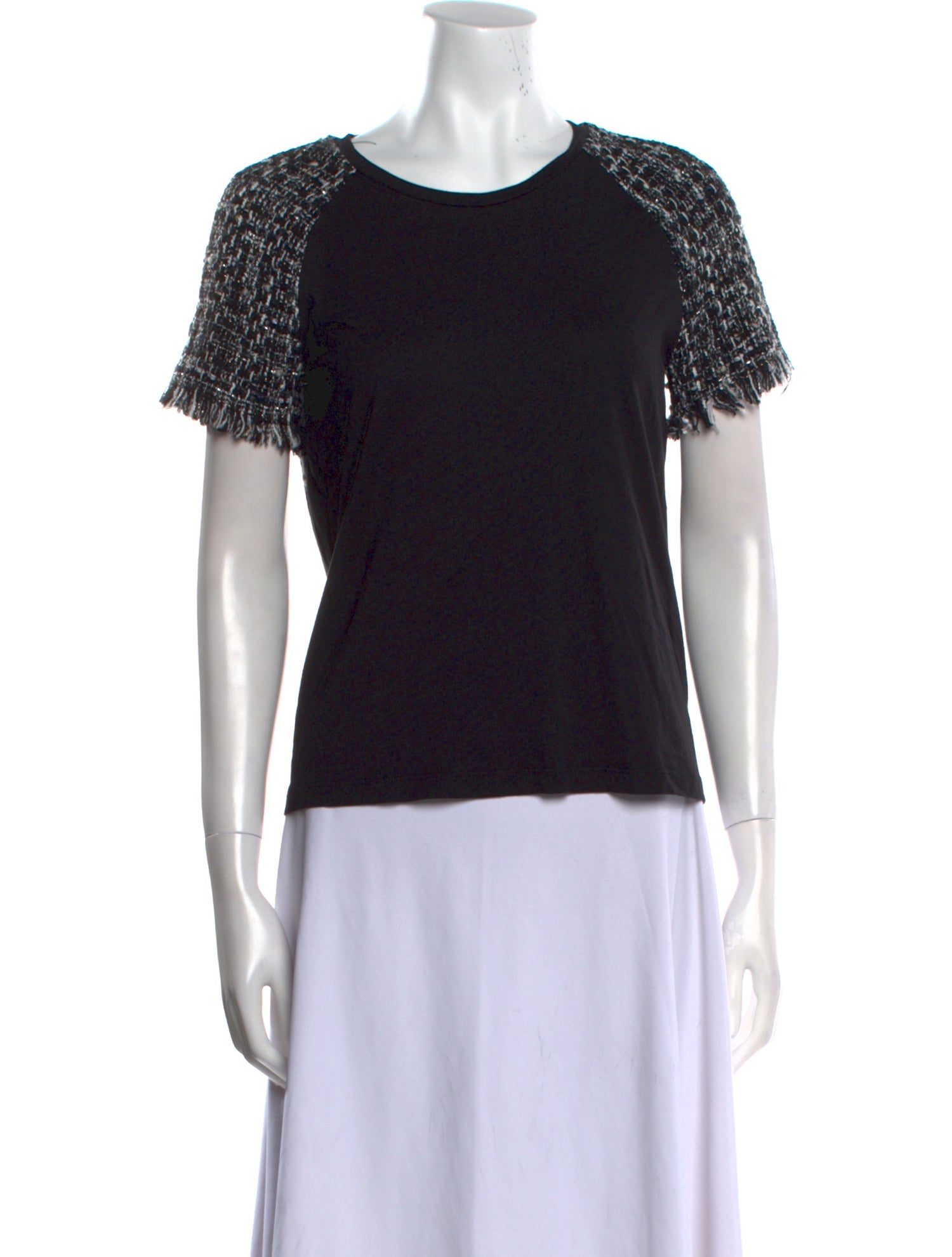 Maje Crew Neck Short Sleeve T-Shirt