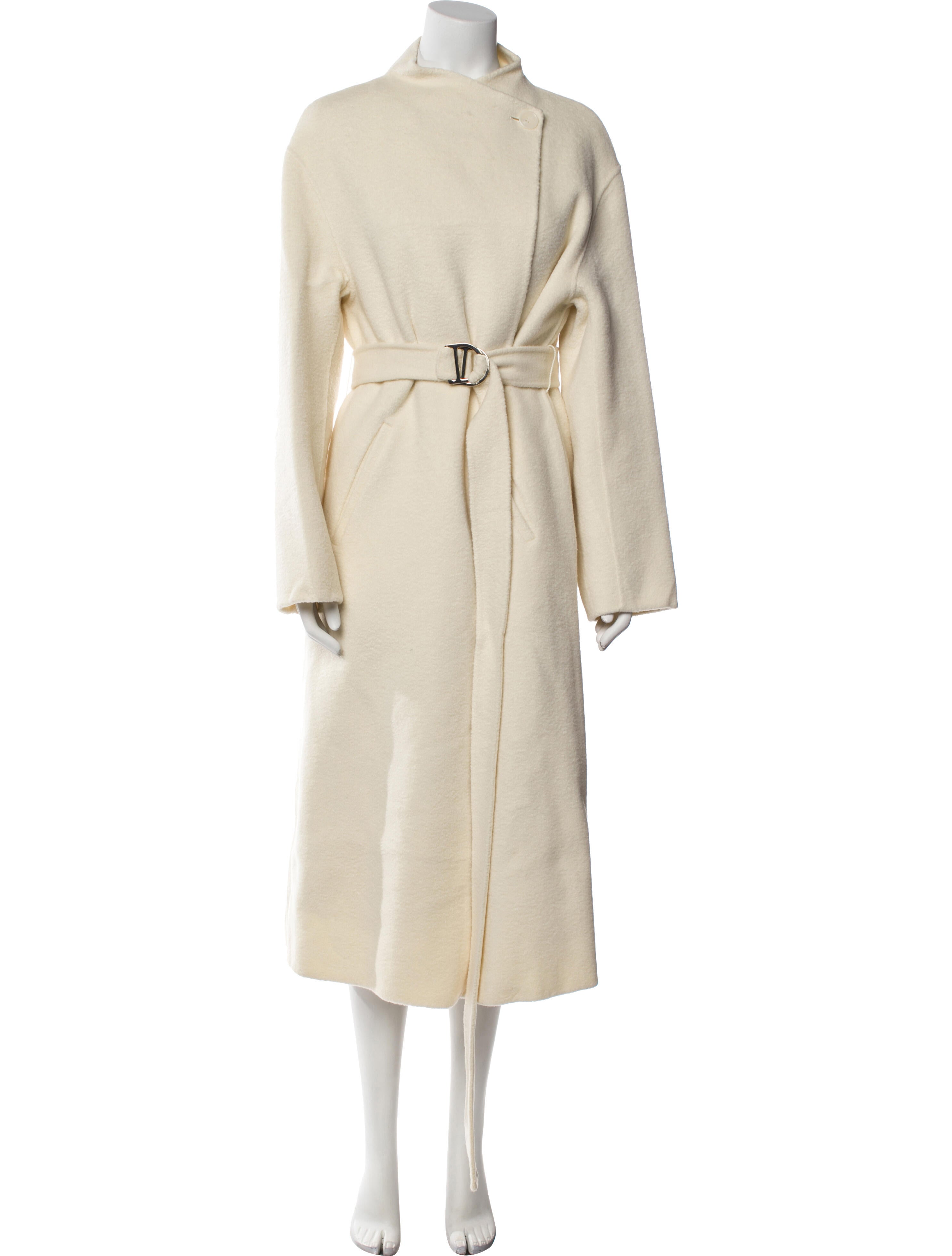 Maje Wool Trench Coat