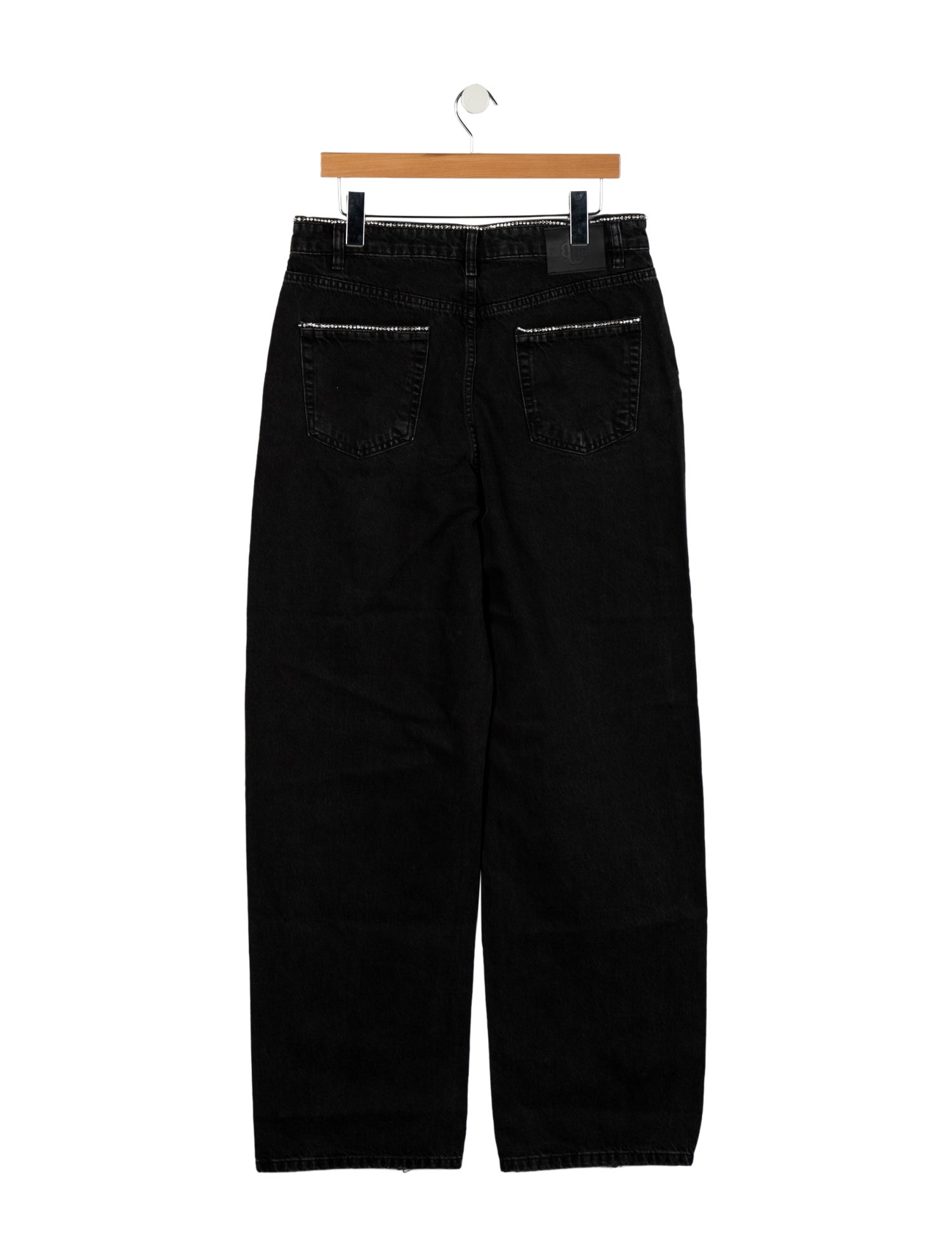 Maje High-Rise Wide Leg Jeans