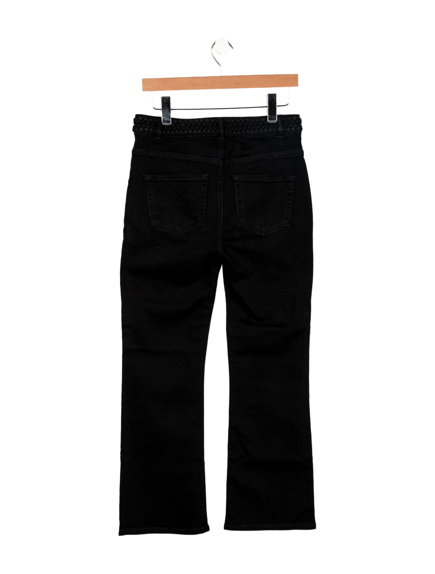 Maje Mid-Rise Wide Leg Jeans