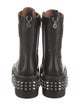 Maje Leather Combat Boots