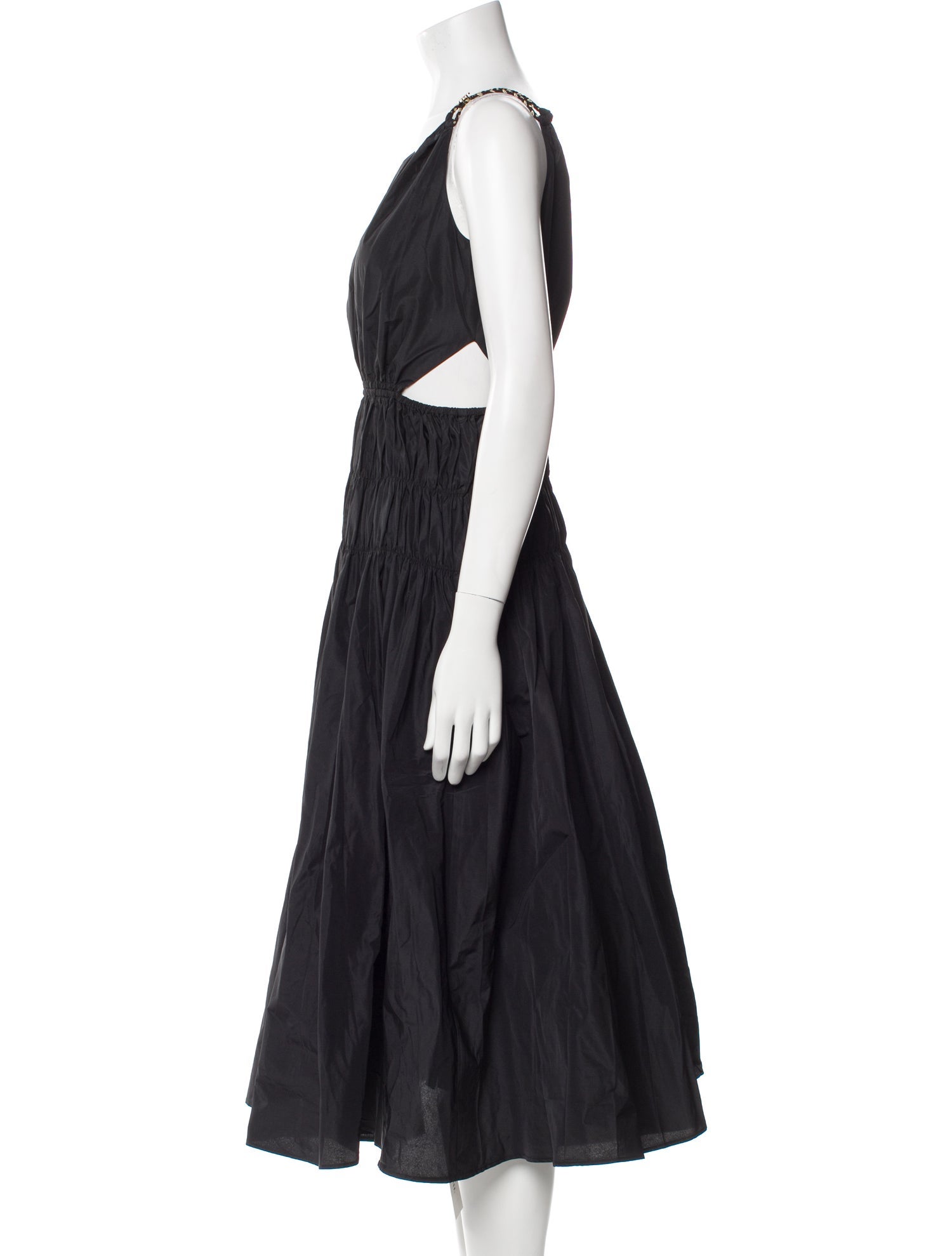 Maje V-Neck Midi Length Dress w/ Tags