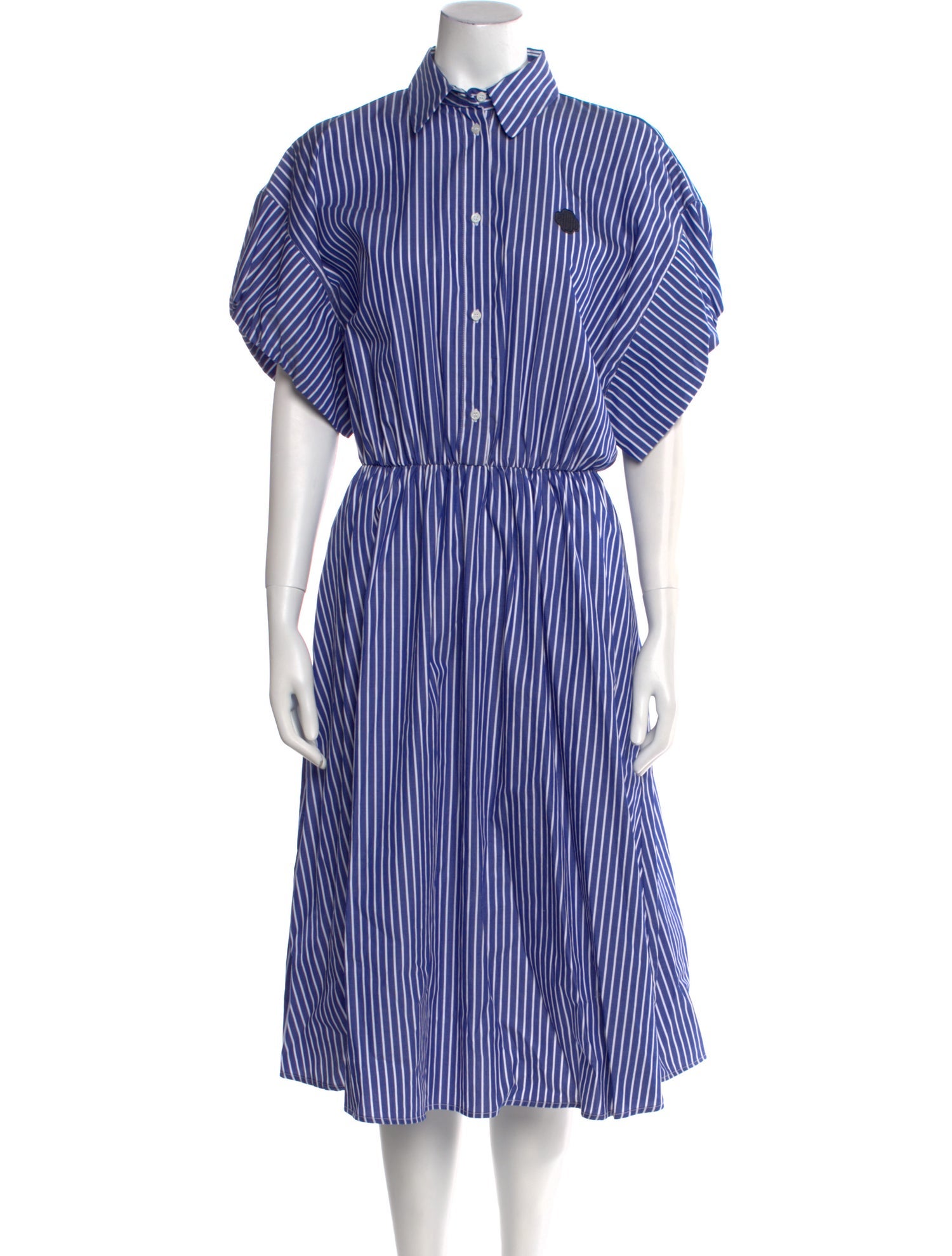 Maje Striped Midi Length Dress w/ Tags