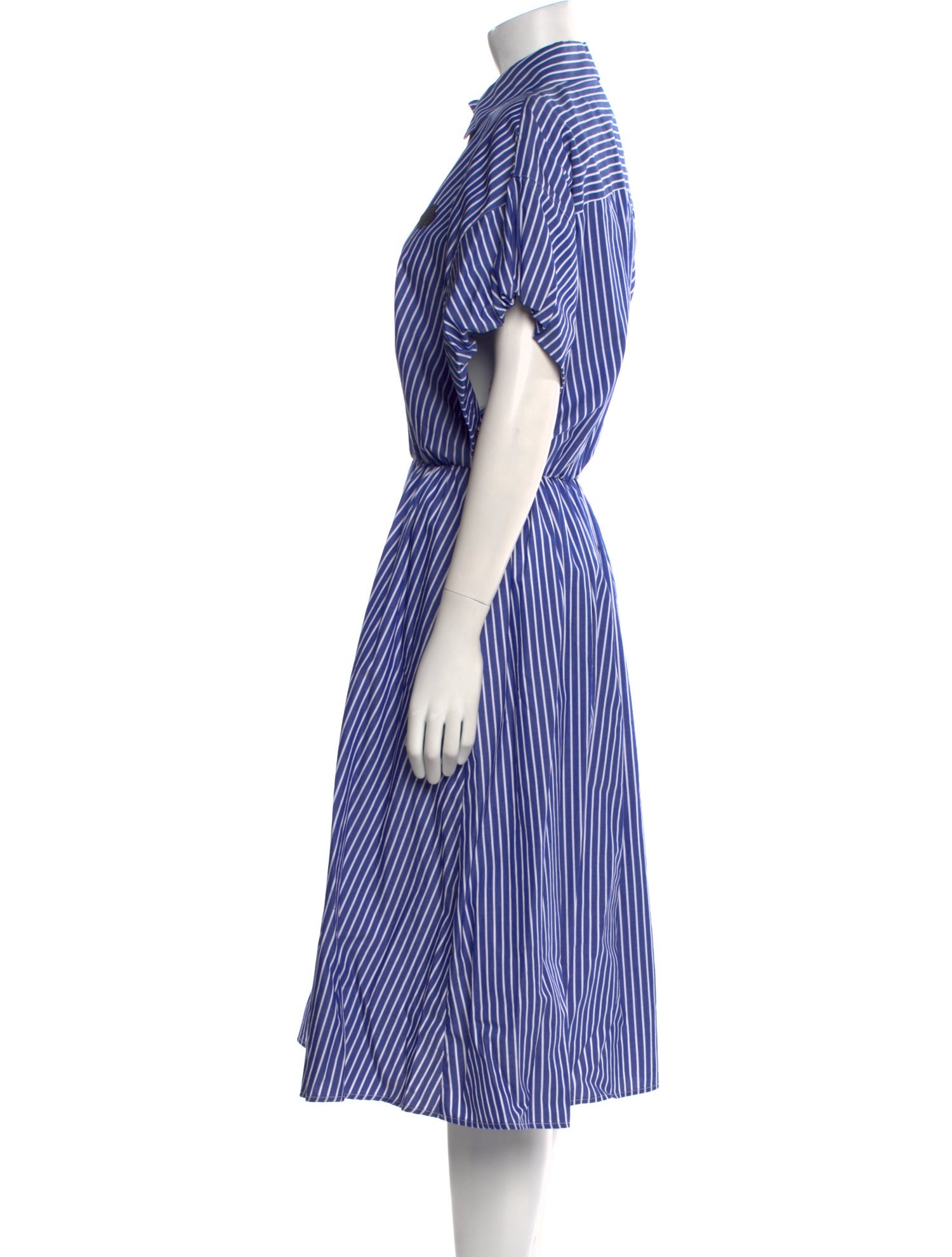 Maje Striped Midi Length Dress w/ Tags