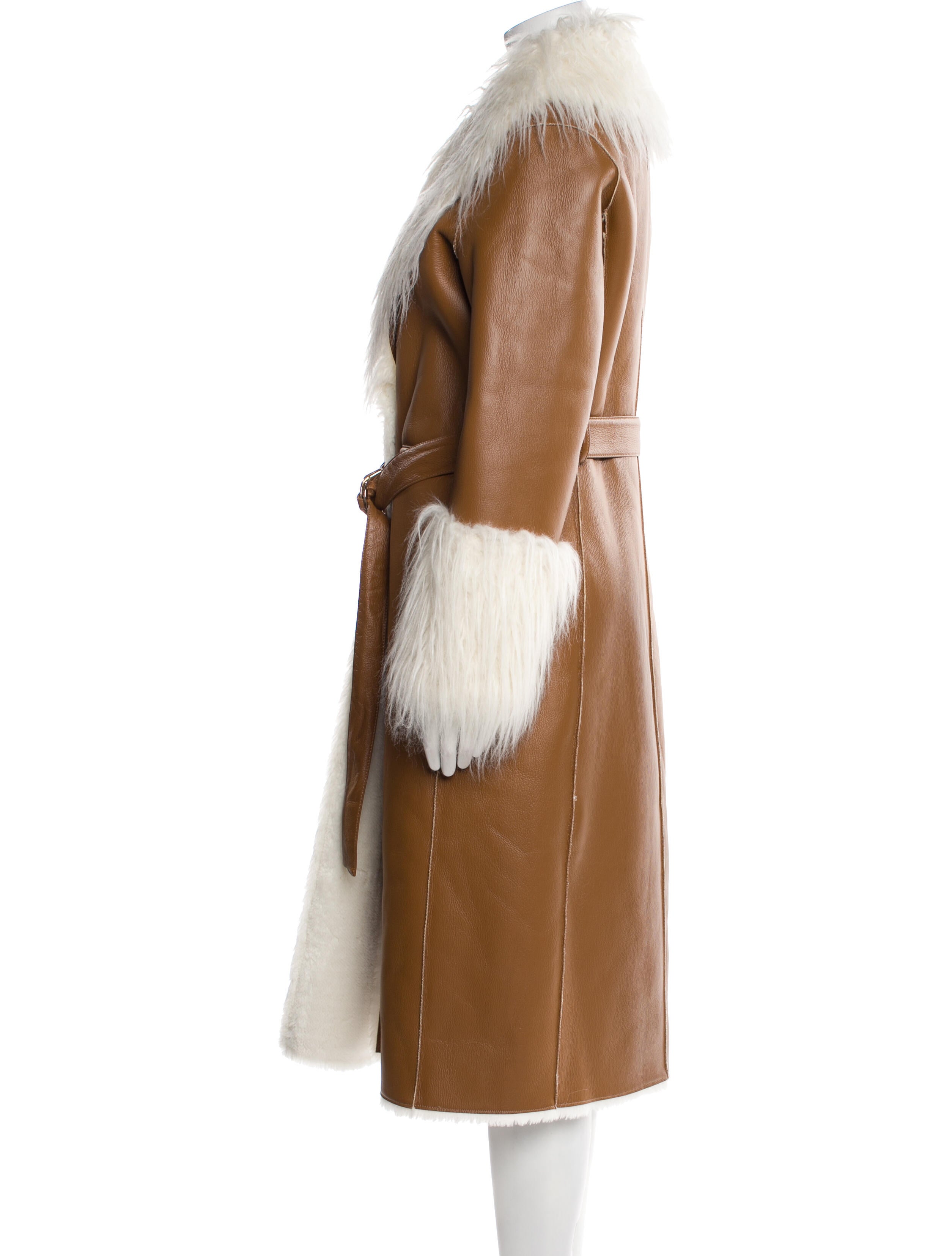 Maje Faux Fur Coat